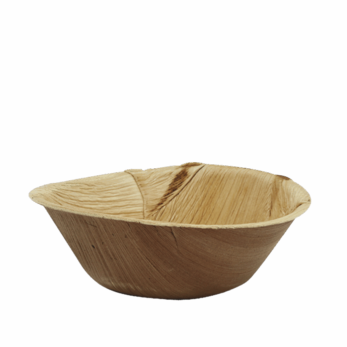 Palmeblads skål, Ø: 15 cm