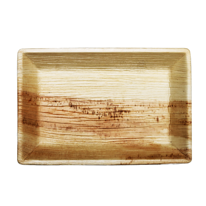 Palmeblads tallerken, 16x24cm