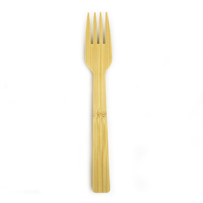 17 cm Gaffel af bambus, standard
