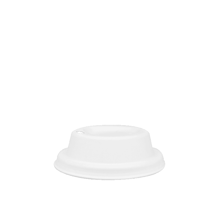 Bagasse låg til 8 oz kopper