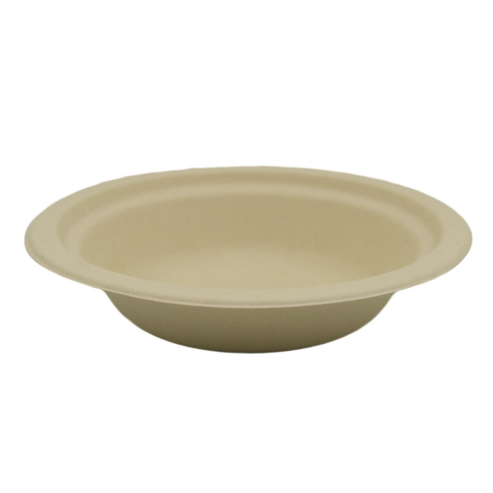Dyb sukkerrørstallerken, 400 ml