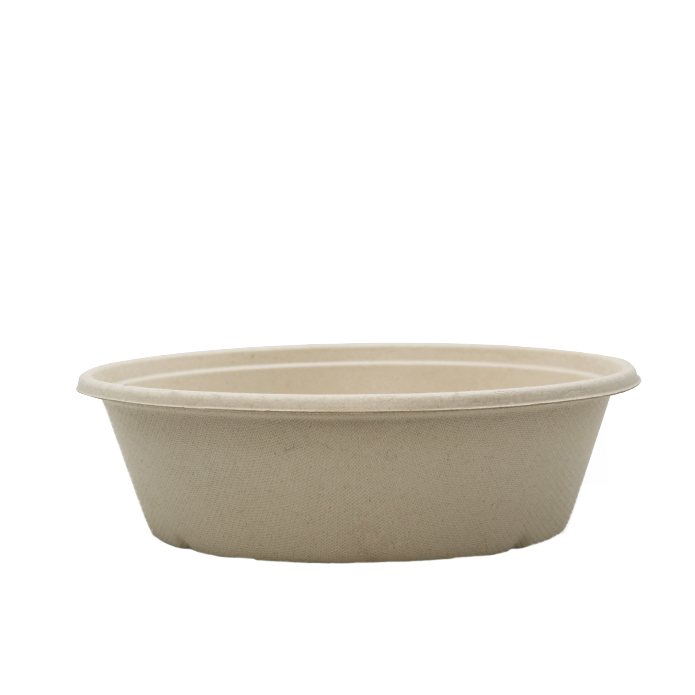 Sukkerrørsfiberskål, 600 ml