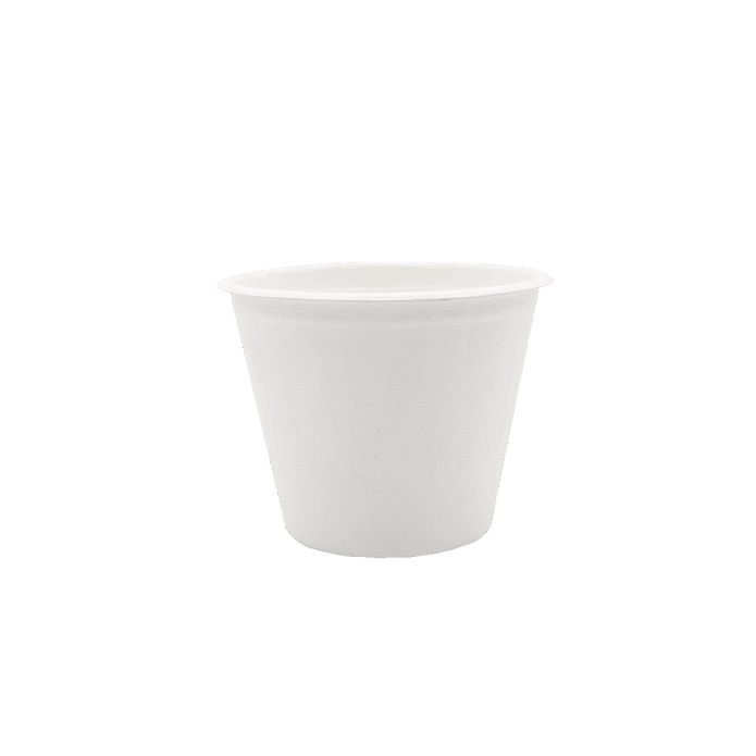 Sukkerrørsfiber suppebæger, 370 ml