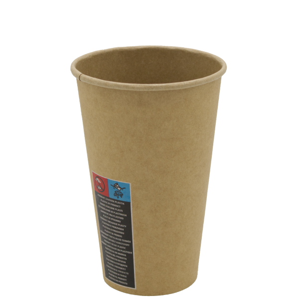 Singlewall bæger, 16 oz