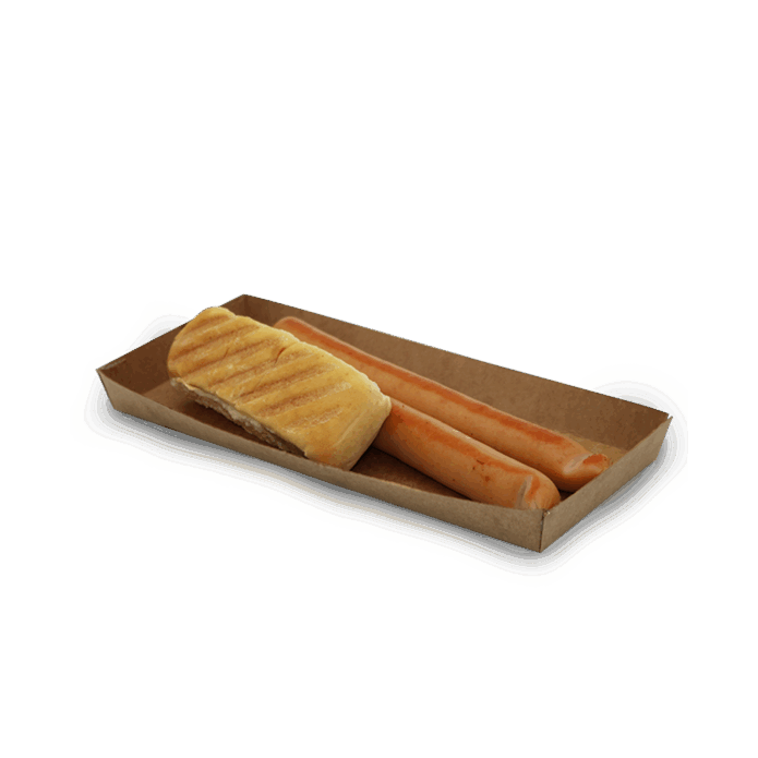Pommesbakke, 22 x 9 cm