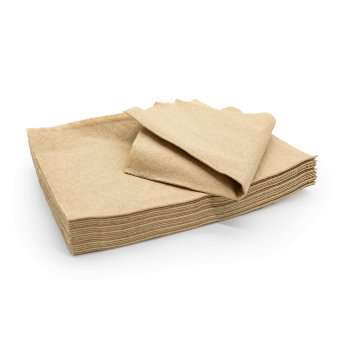 RNP10-S Novafold serviet, 100% recycled, brun.