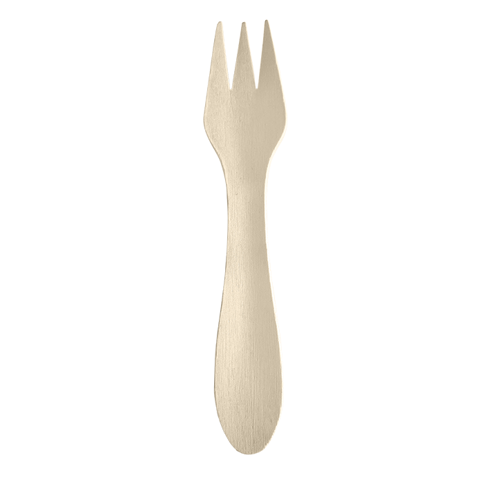 Trægaffel voks-behandlet,13,9 cm