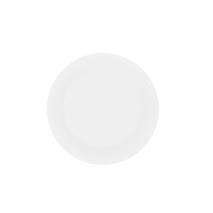 Pap tallerken, Ø: 15 cm