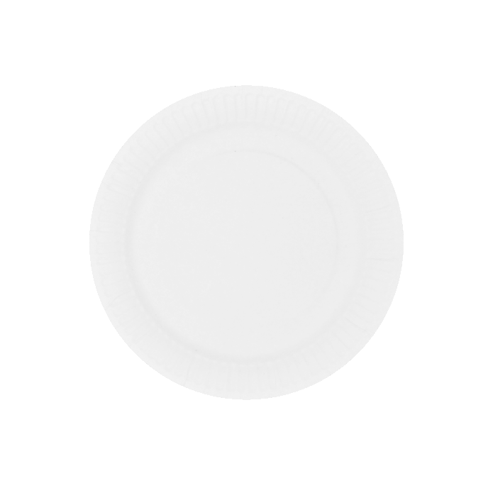 Pap tallerken, Ø: 18 cm