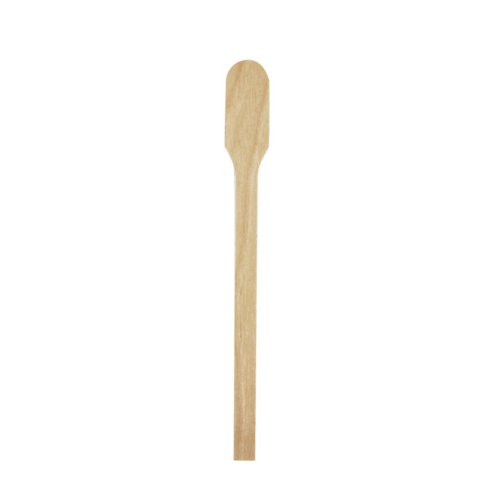 Træ rørespade, 13 cm