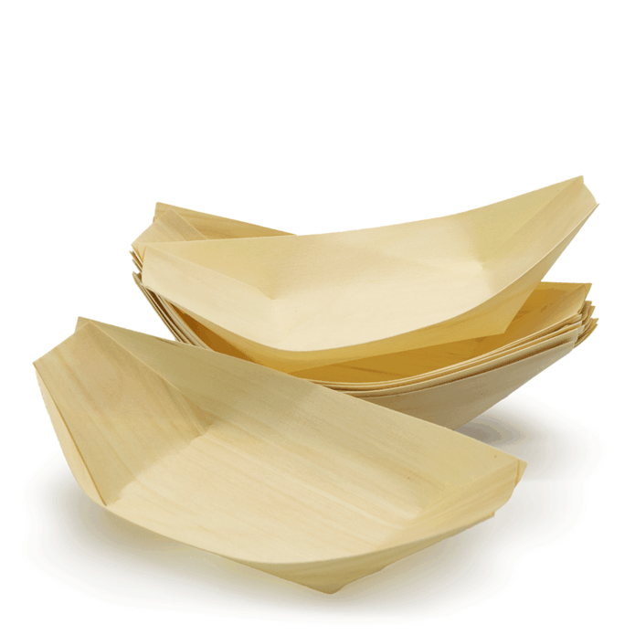 WT22-FSC-WG Wooden boat, 22 cm