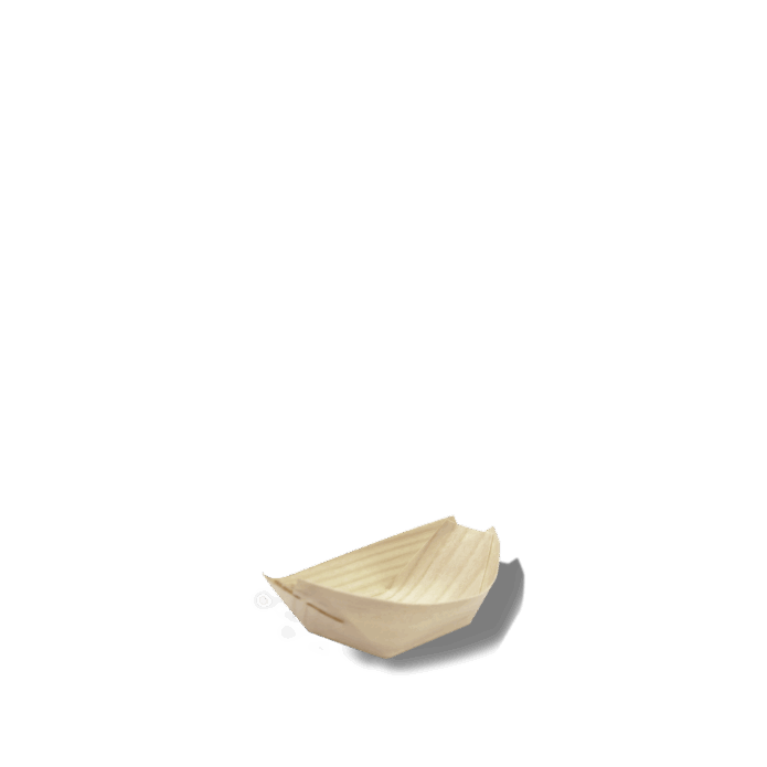 Træbåd, 6,5 cm