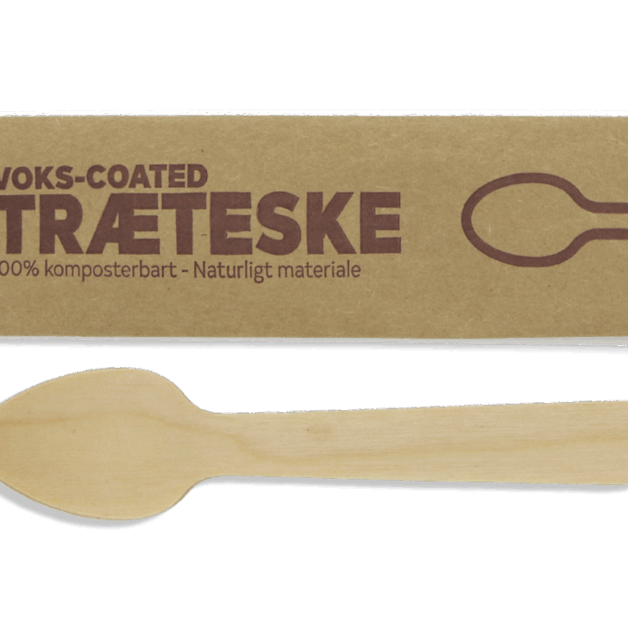 Træteske, voks-behandlet, individuelt-pakket, 11 cm